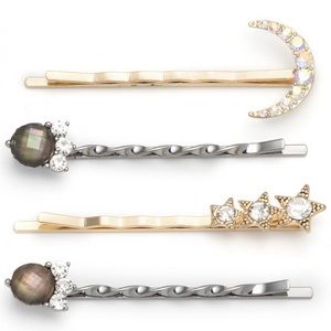 lonna & lilly Hair Pins | Gold & Silver